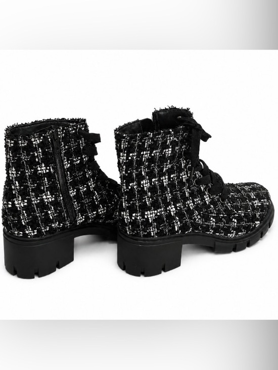 Design Lab Lord & Taylor Shoes - design lab Tweed Boots by Lord and Taylor - Size 8